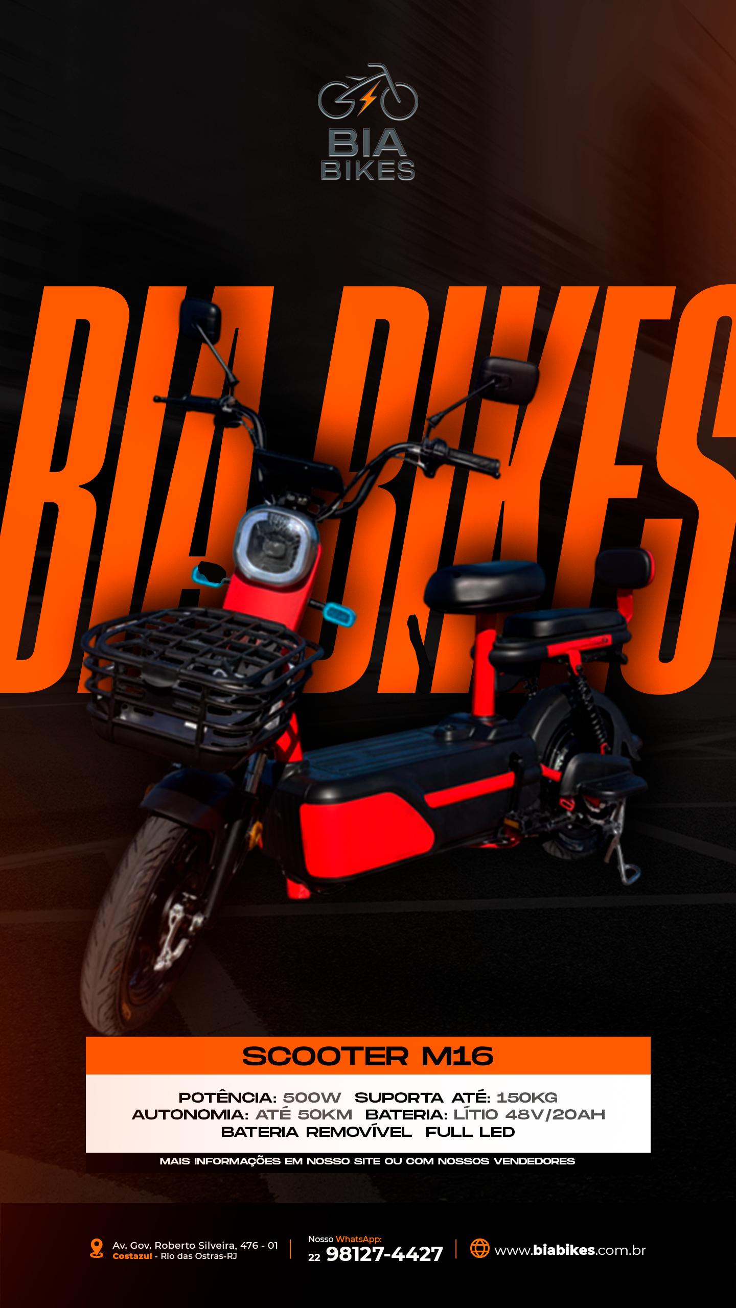 Bia Bikes M16